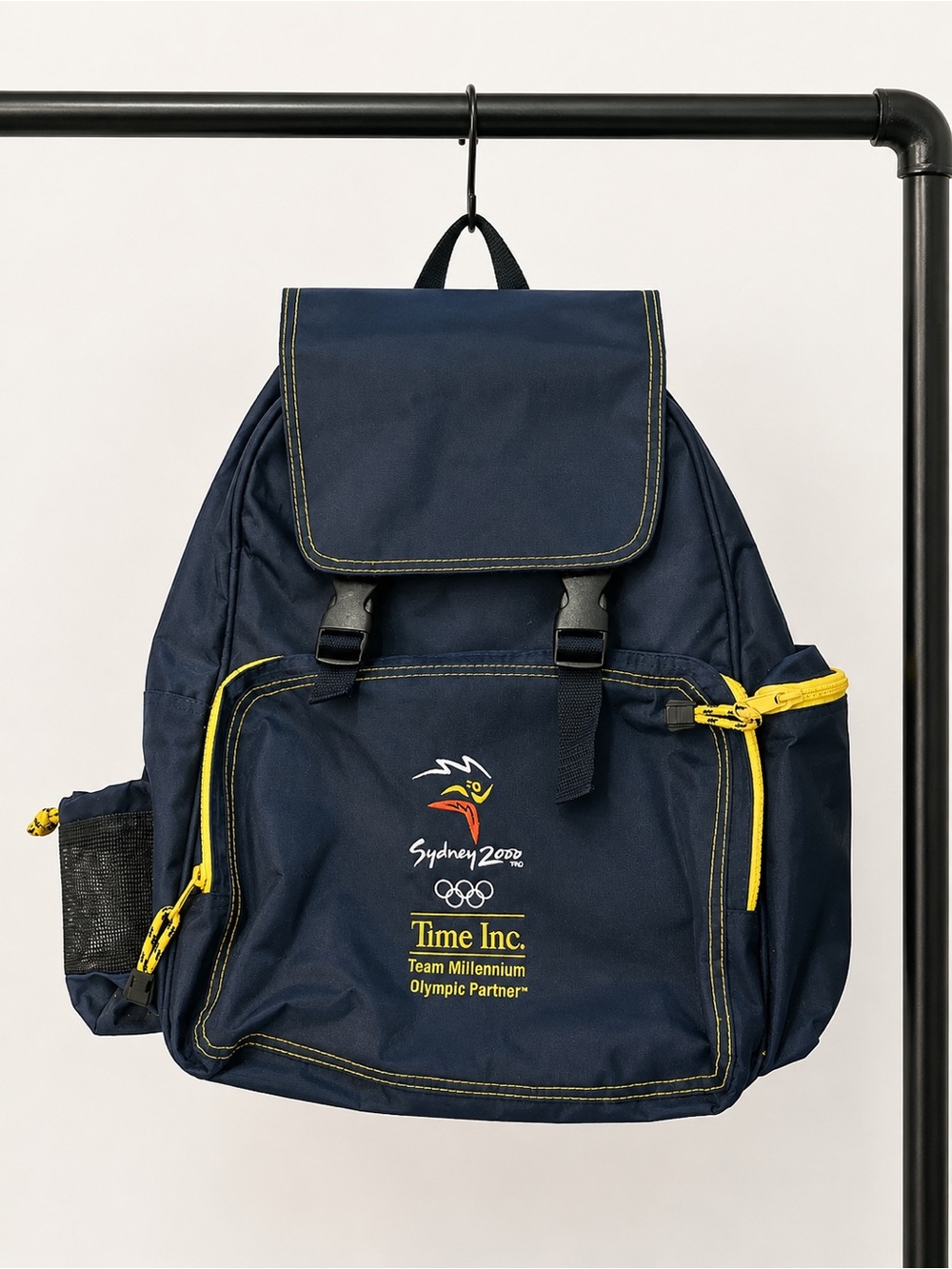 Vintage Sydney 2000 Olympics Time Inc Team Millennium Backpack Y2K